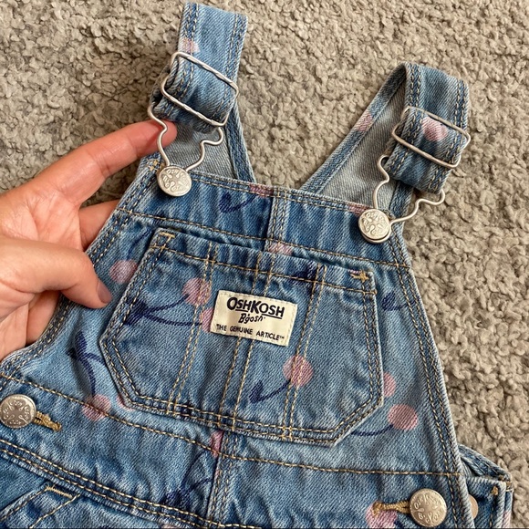 3 for 35! OshKosh toddler jeans romper - Picture 3 of 5